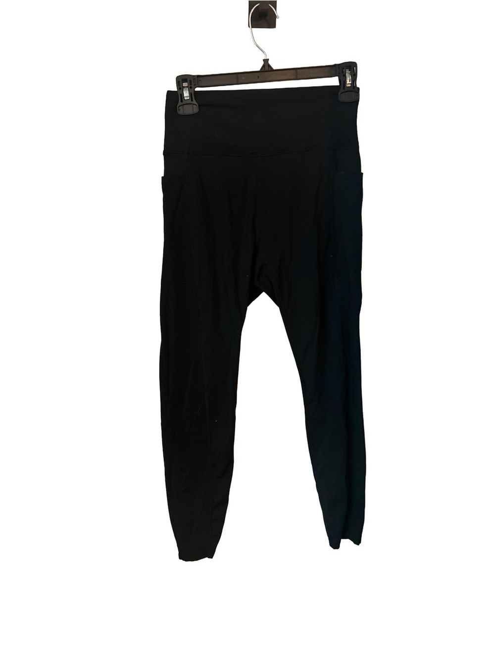 Danskin Black High-Waist Leggings, Sz M